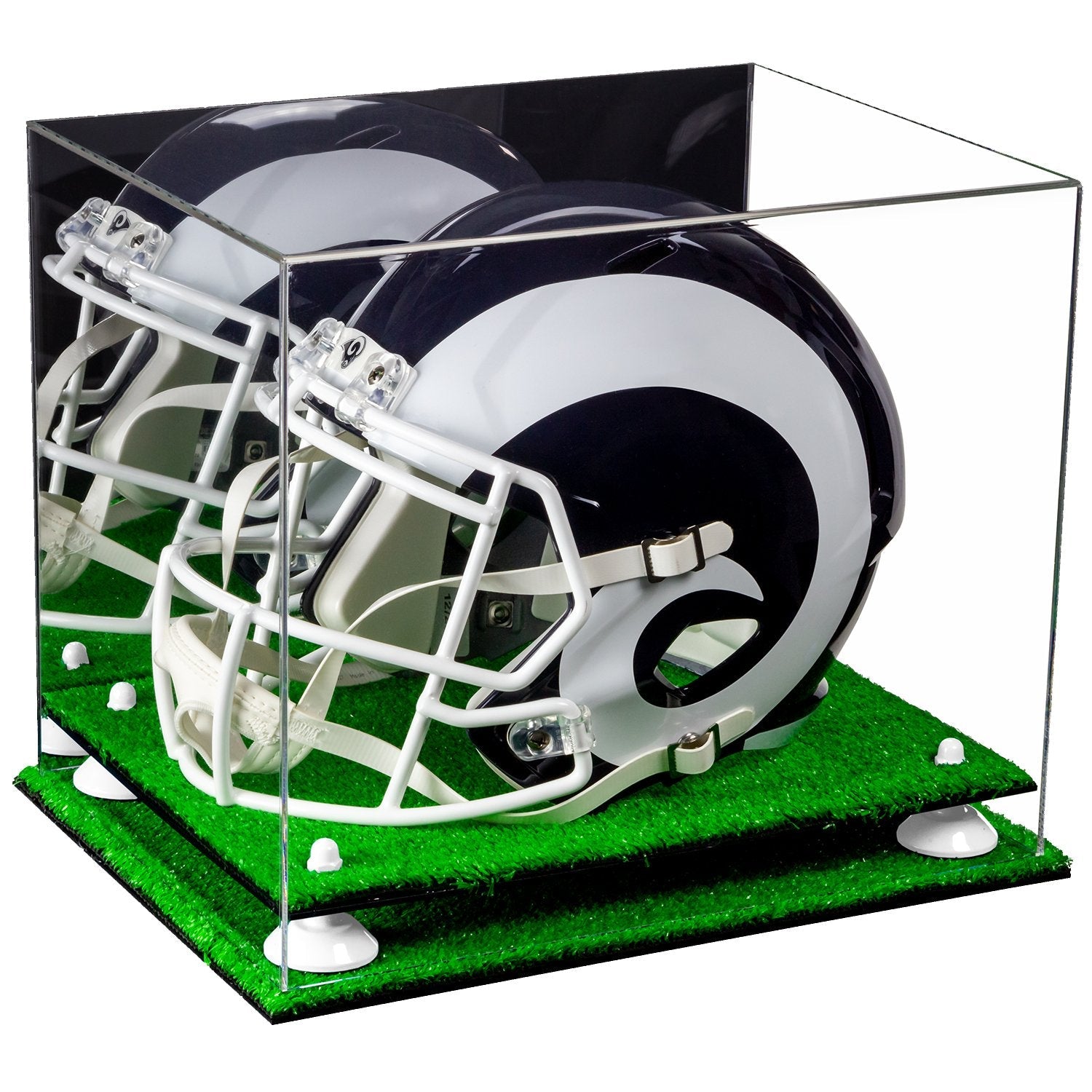 Mounted Memories NFL Classic Helmet Logo Display Case 