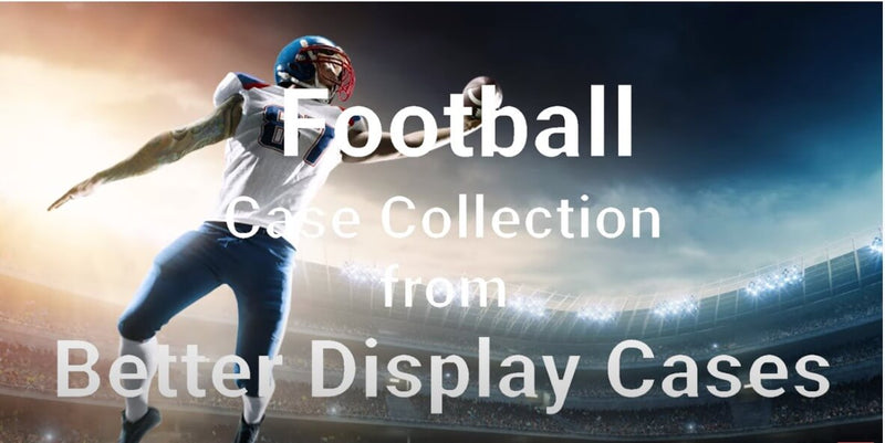 Football Display Cases