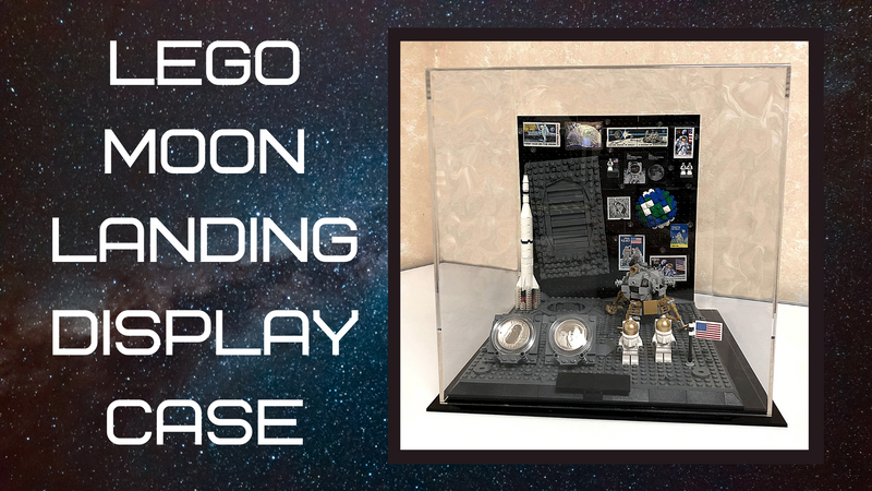 The LEGO Moon Landing Display Case – Model Display Cases