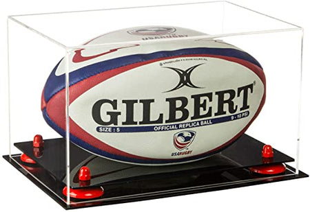 Rugby Ball Display Cases