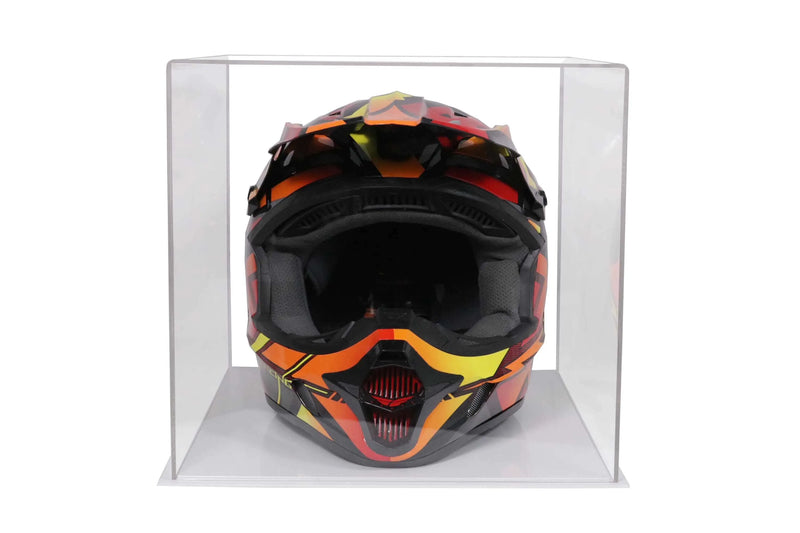 acrylic helmet display case for sale on Better Display Cases