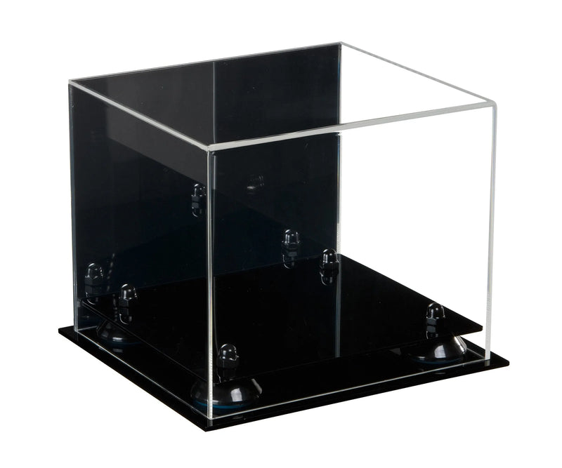 Baseball Cap<br>Display Case with<br>Mirror and Risers (A006)<br><sub>For MLB, NCAA, and more</sub>, Display Case, Better Display Cases, Better Display Cases - Better Display Cases