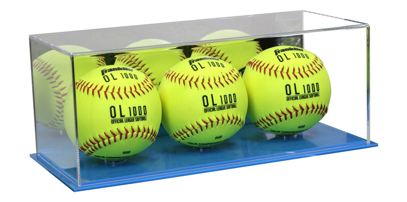 Acrylic Softball Display Case - Better Display Cases (V63/A116)