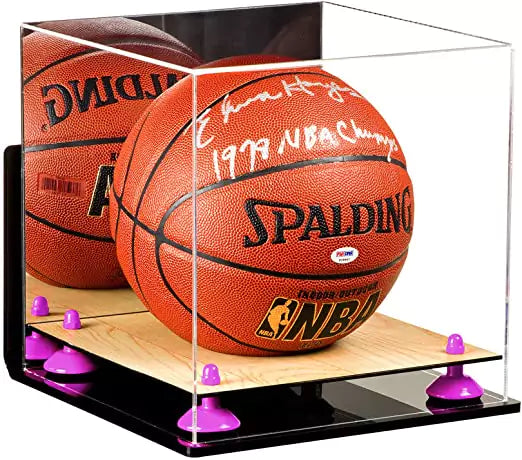 Acrylic Full Size Basketball Display Case - Mirror Wall Mounts (B01/A001)