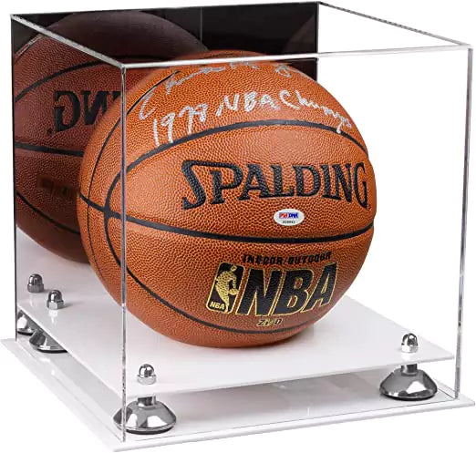 Acrylic Full Size Basketball Display Case - Mirror Wall Mounts (B01/A001)