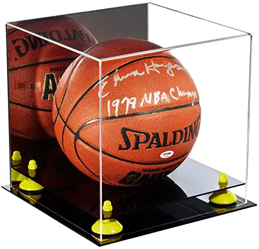 Acrylic Full Size Basketball Display Case - Mirror Wall Mounts (B01/A001)