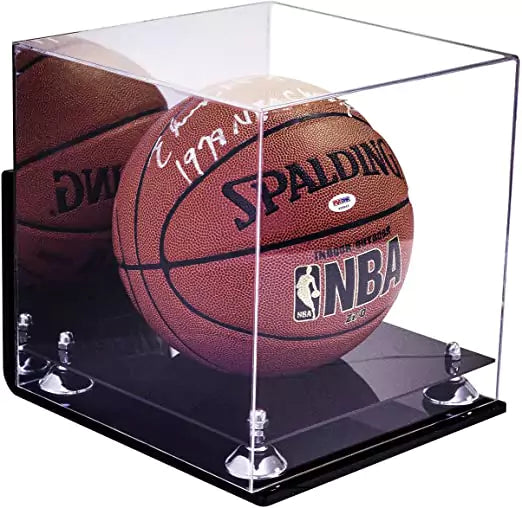 Acrylic Full Size Basketball Display Case - Mirror Wall Mounts (B01/A001)