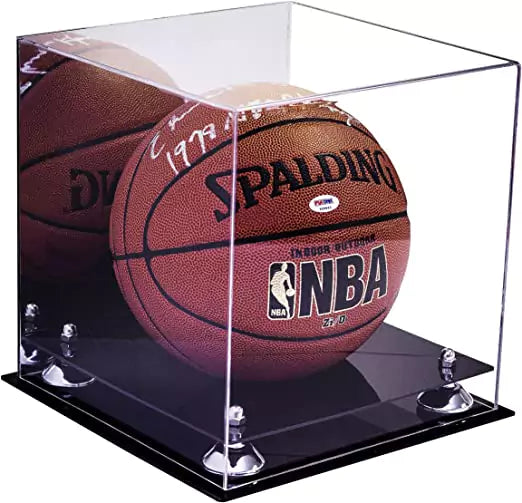 Acrylic Full Size Basketball Display Case - Mirror Wall Mounts (B01/A001)