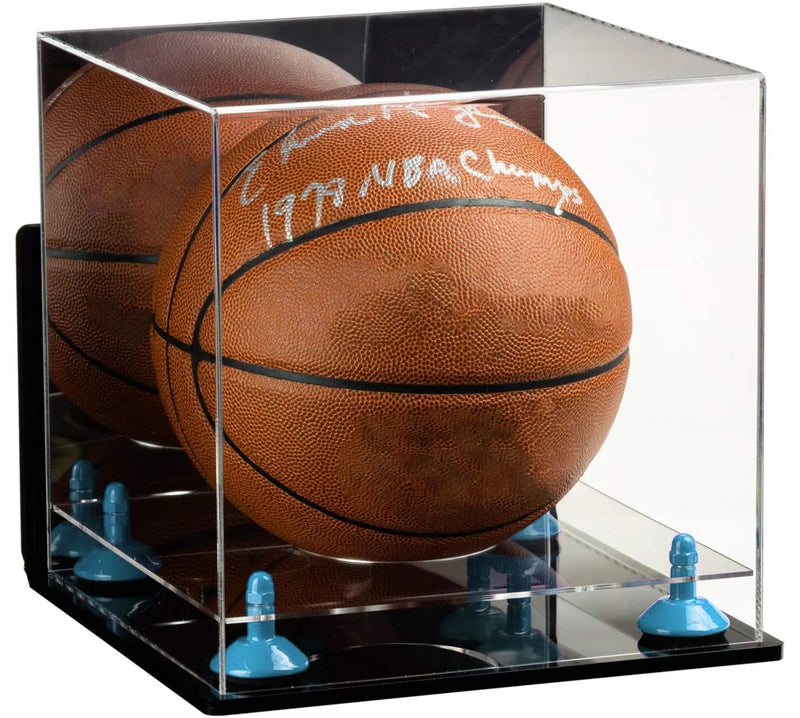 Acrylic Full Size Basketball Display Case - Mirror Wall Mounts (A001/B01)