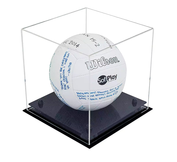 Acrylic Volleyball Display Case For Sale On Better Display Cases