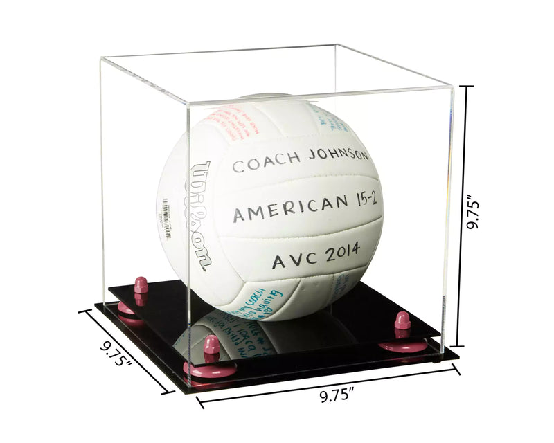 Acrylic Volleyball Display Case For Sale On Better Display Cases