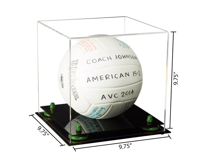 Acrylic Volleyball Display Case For Sale On Better Display Cases