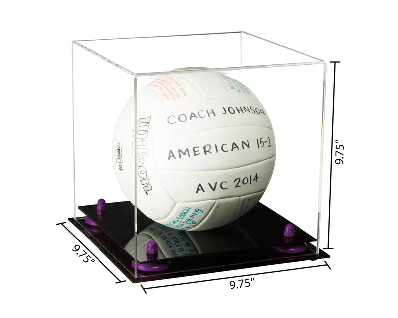 Acrylic Volleyball Display Case For Sale On Better Display Cases