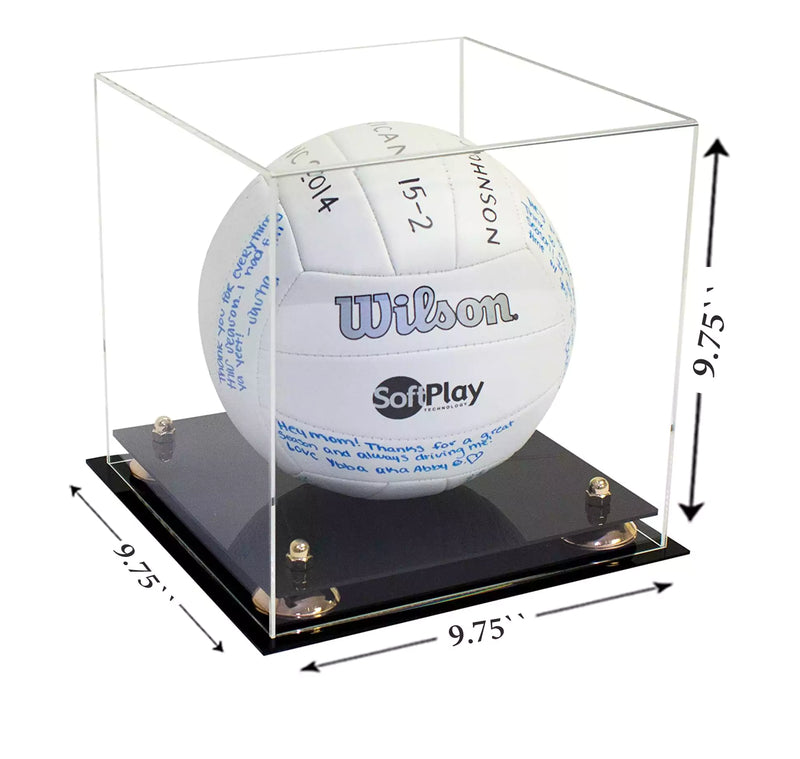 Acrylic Volleyball Display Case For Sale On Better Display Cases