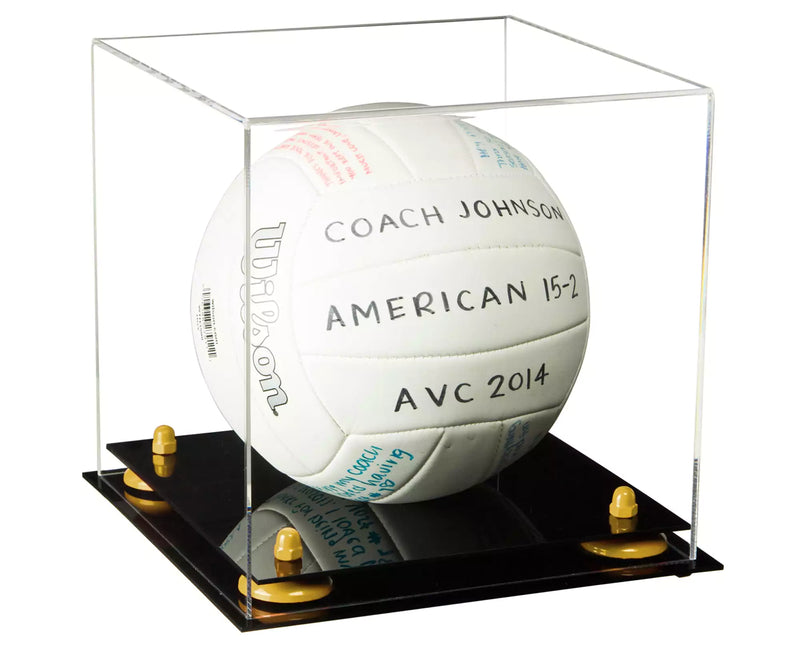 Acrylic Volleyball Display Case For Sale On Better Display Cases