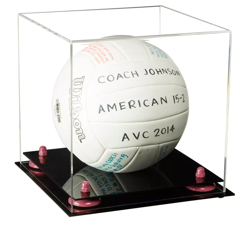 Acrylic Volleyball Display Case For Sale On Better Display Cases