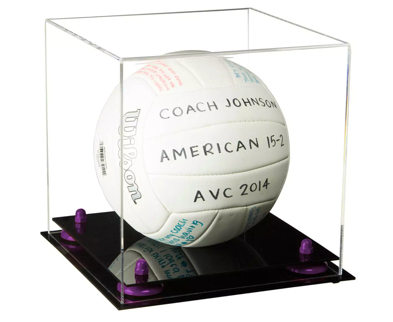 Acrylic Volleyball Display Case For Sale On Better Display Cases