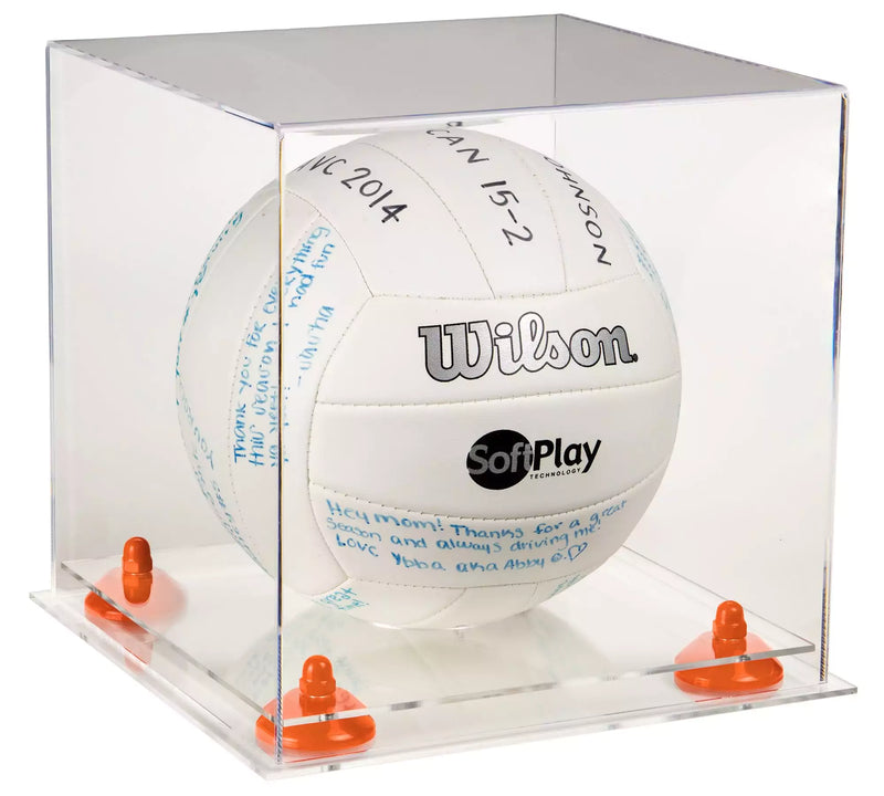 Acrylic Volleyball Display Case For Sale On Better Display Cases