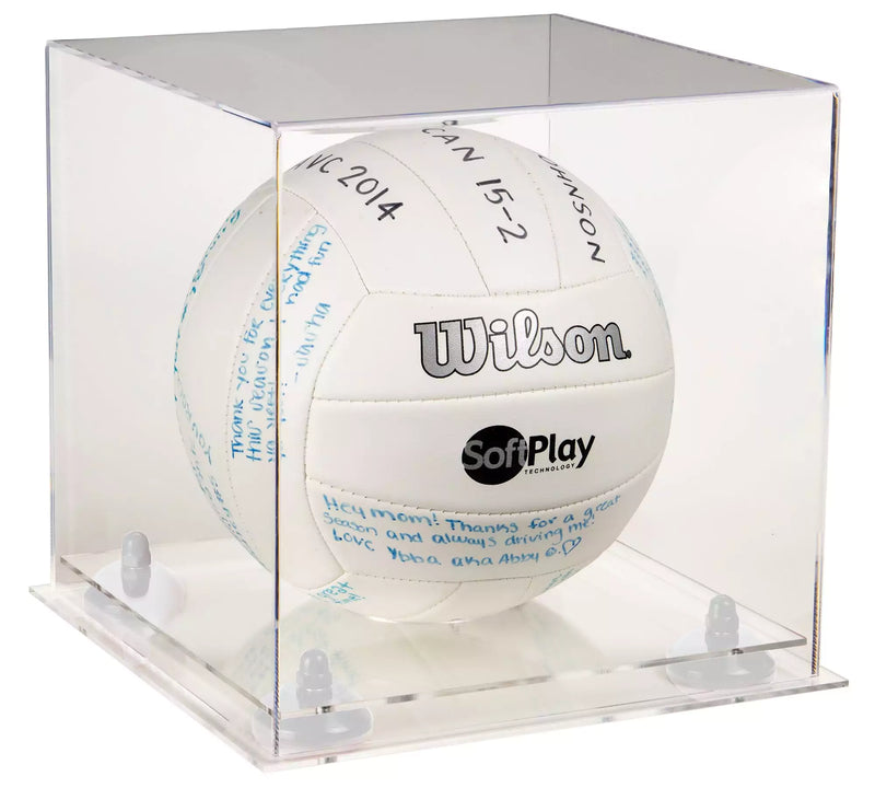 Acrylic Volleyball Display Case For Sale On Better Display Cases