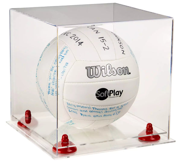 Acrylic Volleyball Display Case For Sale On Better Display Cases