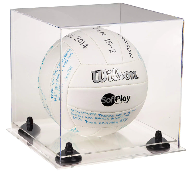 Acrylic Volleyball Display Case For Sale On Better Display Cases