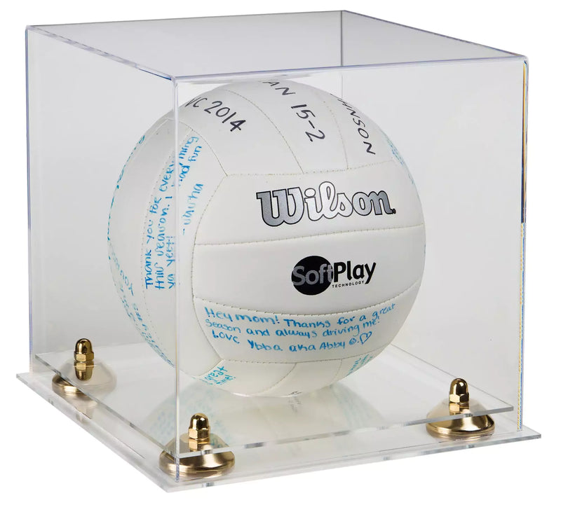 Acrylic Volleyball Display Case For Sale On Better Display Cases