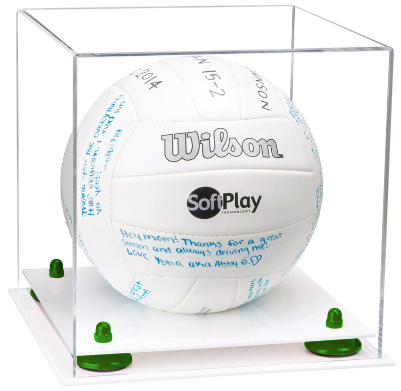 Acrylic Volleyball Display Case For Sale On Better Display Cases