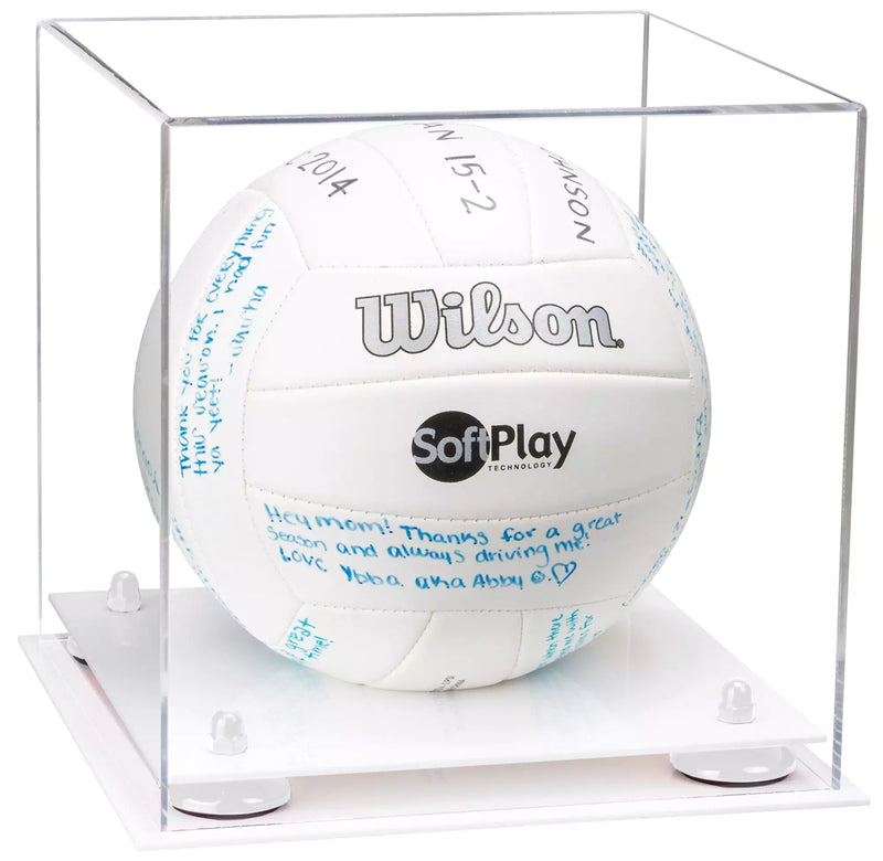 Acrylic Volleyball Display Case For Sale On Better Display Cases