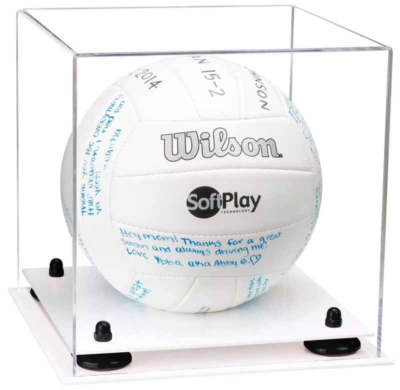 Acrylic Volleyball Display Case For Sale On Better Display Cases