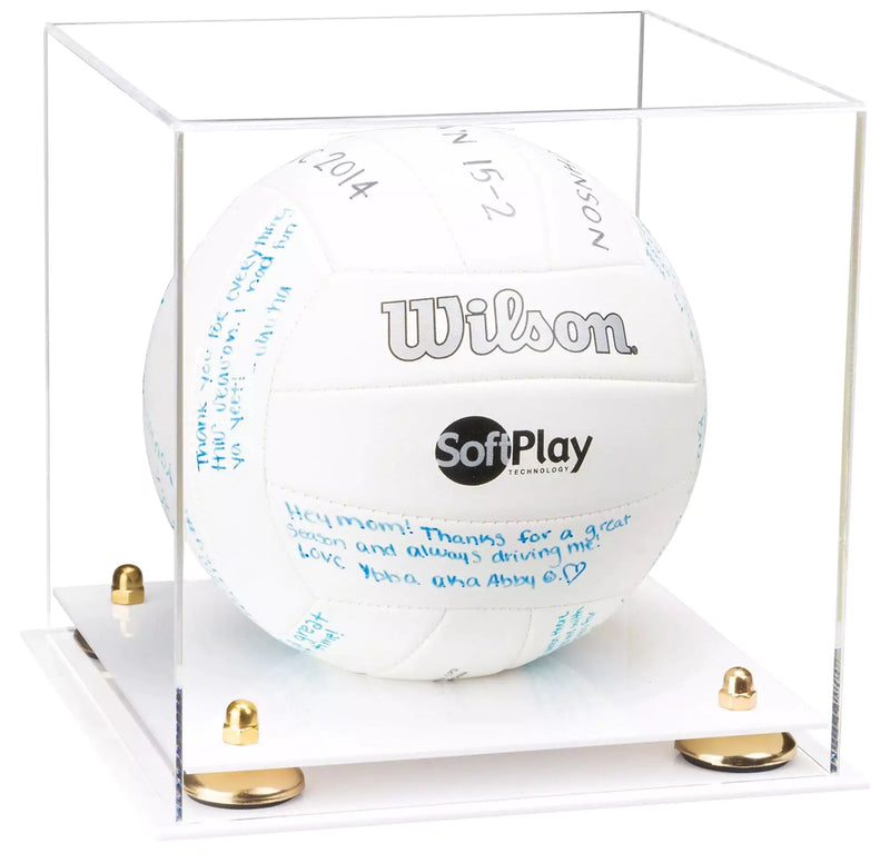 Acrylic Volleyball Display Case For Sale On Better Display Cases