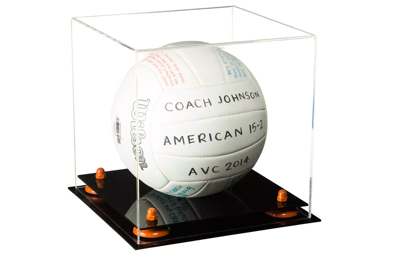 Acrylic Volleyball Display Case For Sale On Better Display Cases