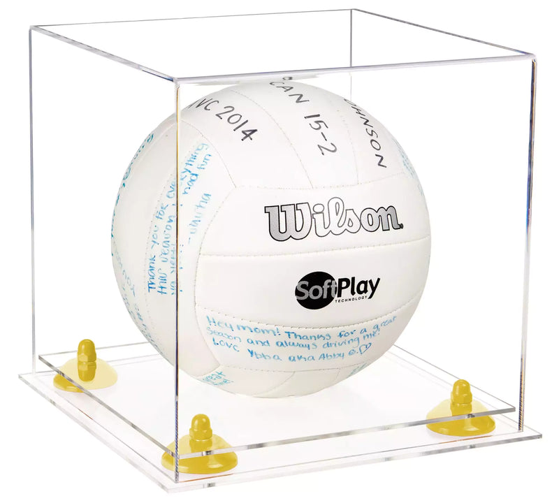 Acrylic Volleyball Display Case For Sale On Better Display Cases