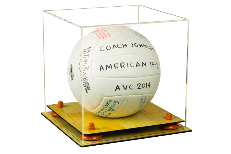 Acrylic Volleyball Display Case For Sale On Better Display Cases