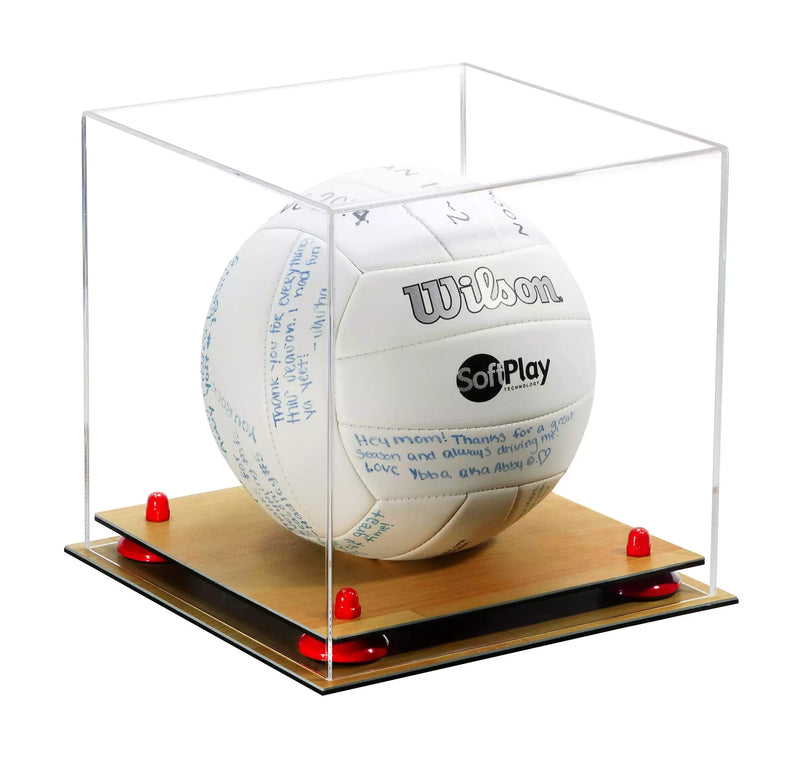 Acrylic Volleyball Display Case For Sale On Better Display Cases