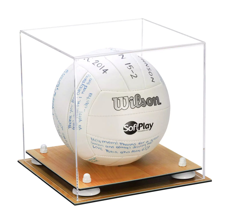 Acrylic Volleyball Display Case For Sale On Better Display Cases