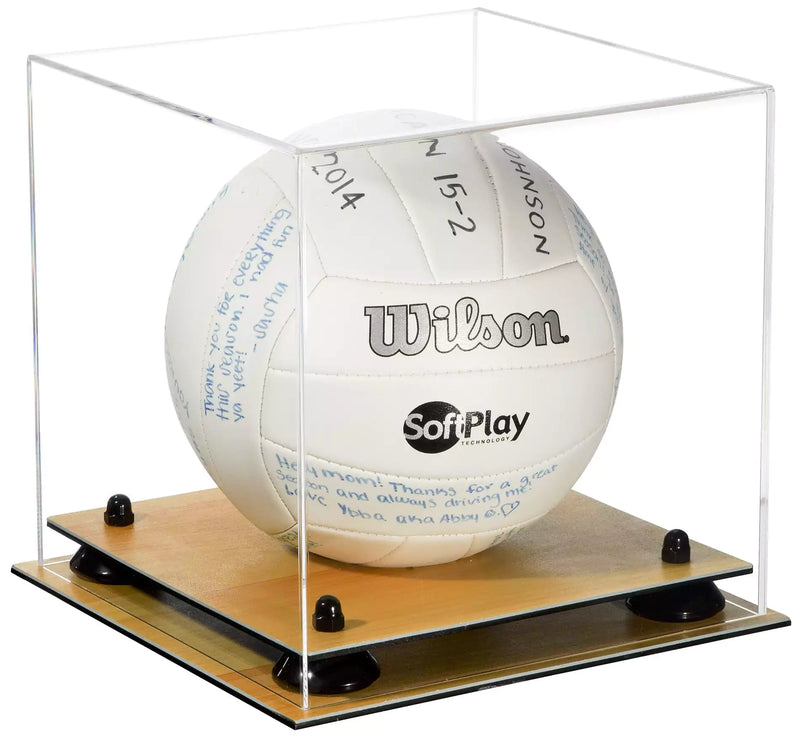 Acrylic Volleyball Display Case For Sale On Better Display Cases