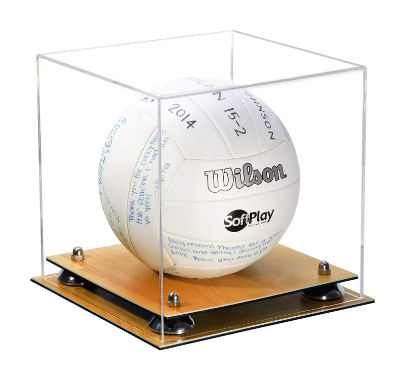 Acrylic Volleyball Display Case For Sale On Better Display Cases