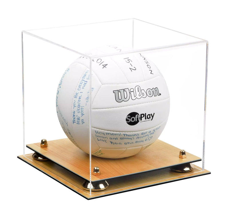 Acrylic Volleyball Display Case For Sale On Better Display Cases