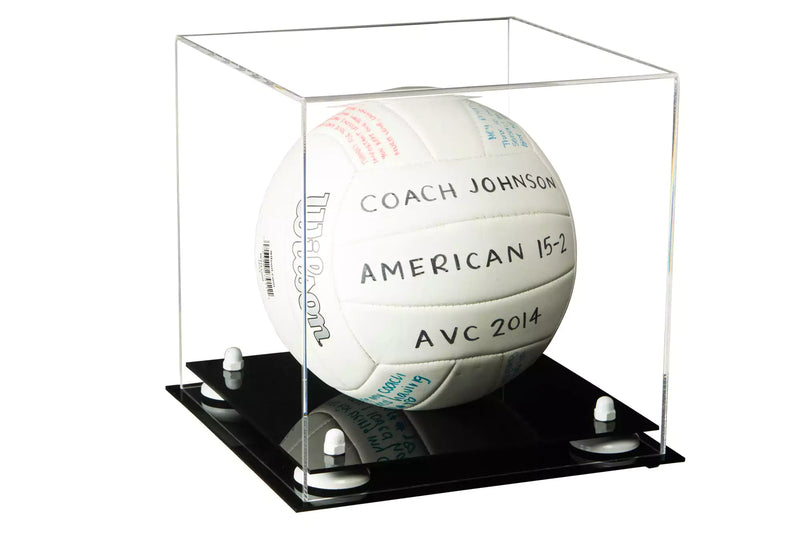 Acrylic Volleyball Display Case For Sale On Better Display Cases