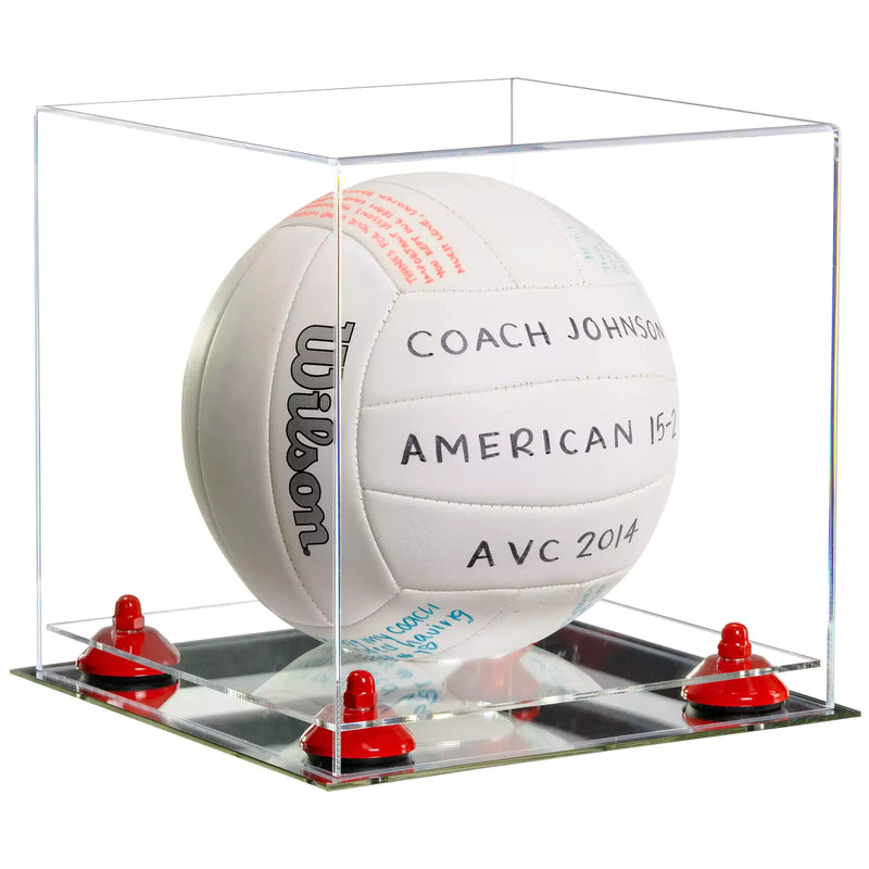 Acrylic Volleyball Display Case For Sale On Better Display Cases