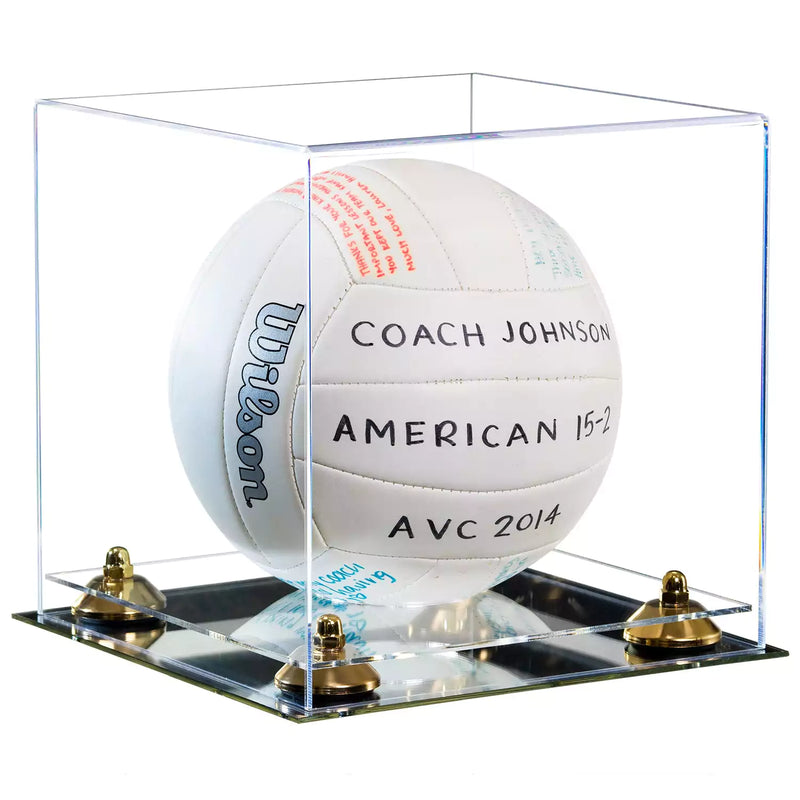 Acrylic Volleyball Display Case For Sale On Better Display Cases