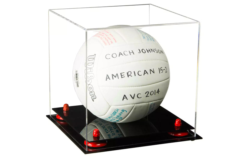 Acrylic Volleyball Display Case For Sale On Better Display Cases