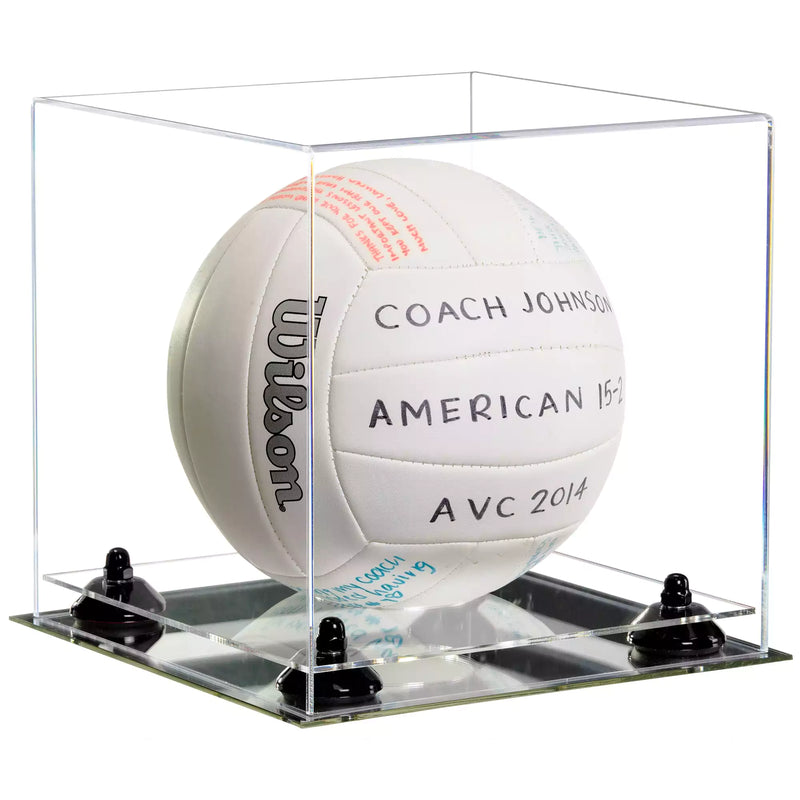 Acrylic Volleyball Display Case For Sale On Better Display Cases