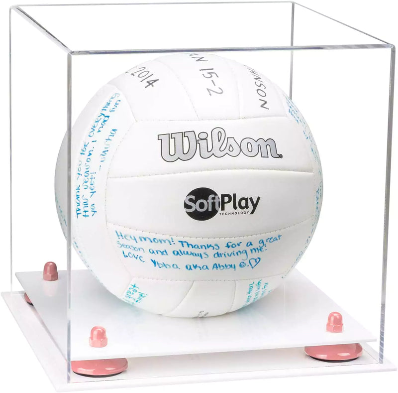 Acrylic Volleyball Display Case For Sale On Better Display Cases