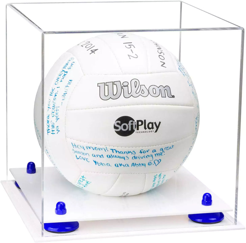 Acrylic Volleyball Display Case For Sale On Better Display Cases