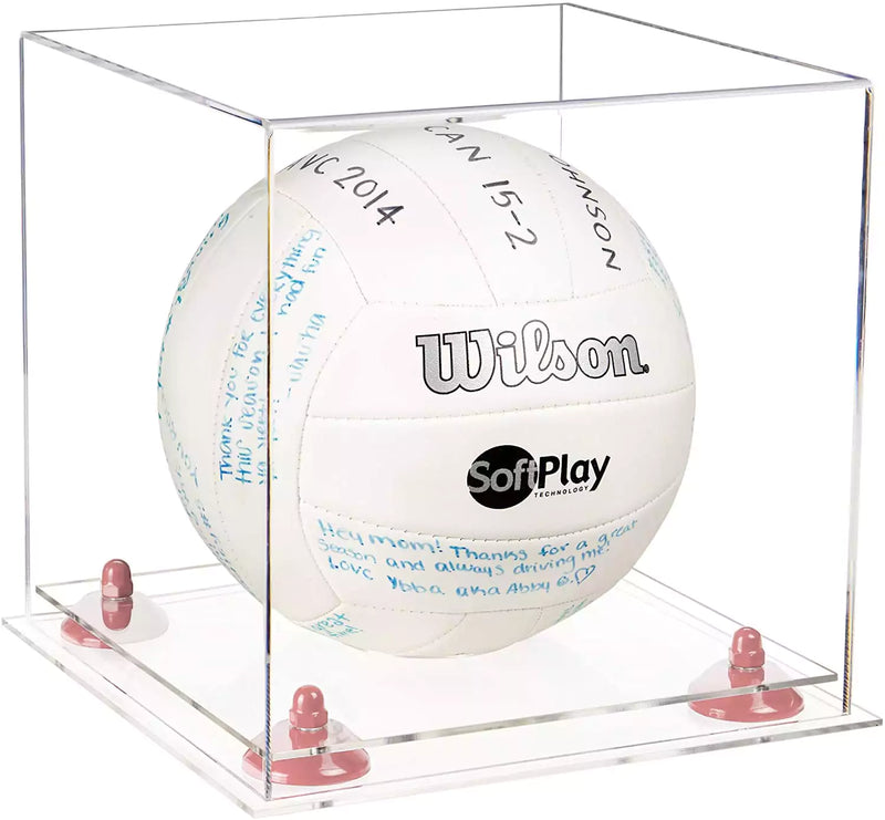 Acrylic Volleyball Display Case For Sale On Better Display Cases