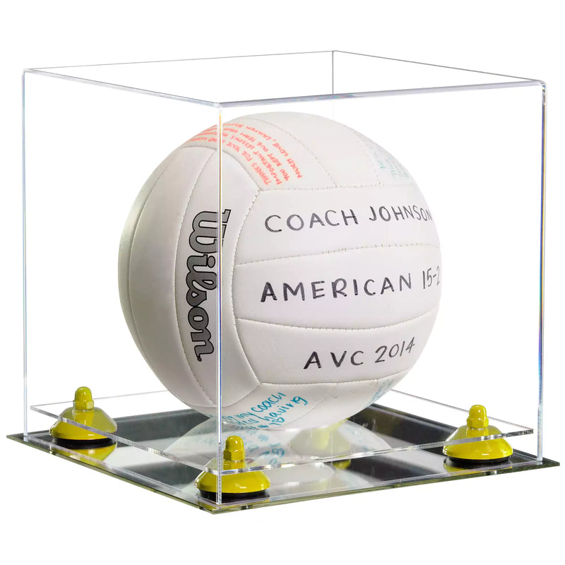 Acrylic Volleyball Display Case For Sale On Better Display Cases