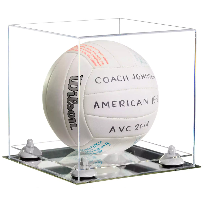 Acrylic Volleyball Display Case For Sale On Better Display Cases