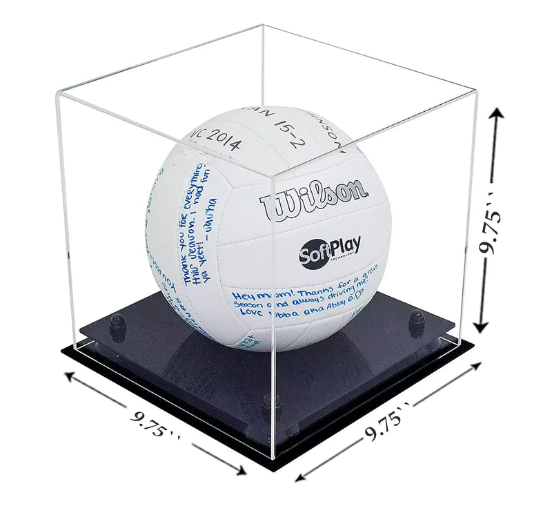 Acrylic Volleyball Display Case For Sale On Better Display Cases