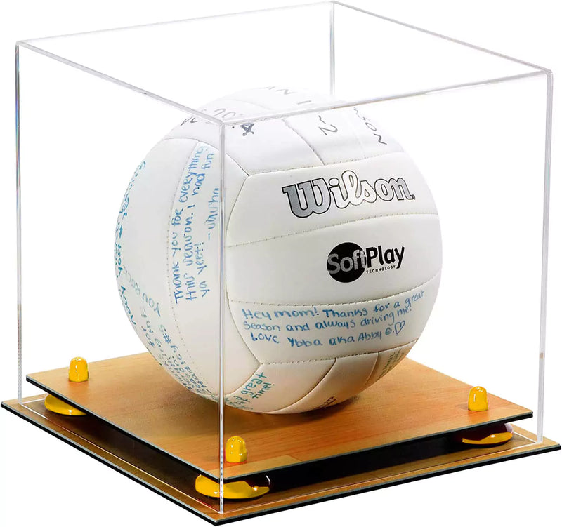 Acrylic Volleyball Display Case For Sale On Better Display Cases